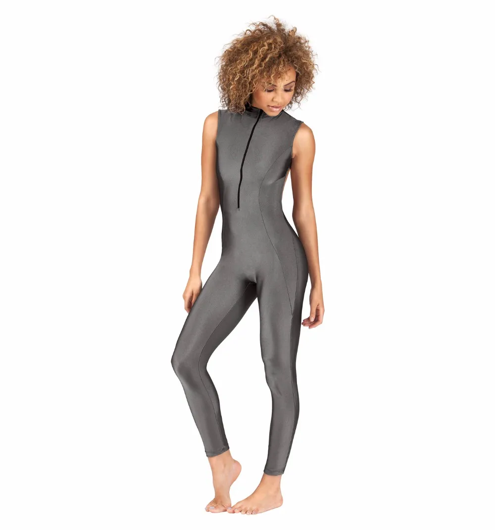 Gray Unitard