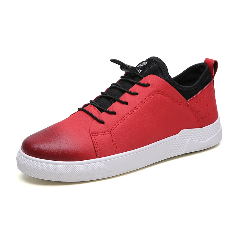 Черные, белые, красные смешанные цвета для мужчин повседневная обувь плюс Размеры 46 тянущийся носок обувь Для мужчин Fly кроссовки Для