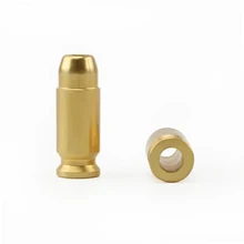 1 шт. латунная Парашютная Веревка из бисера Паракорд для использования на открытом воздухе бусины пуля нож с особым дизайном бусины