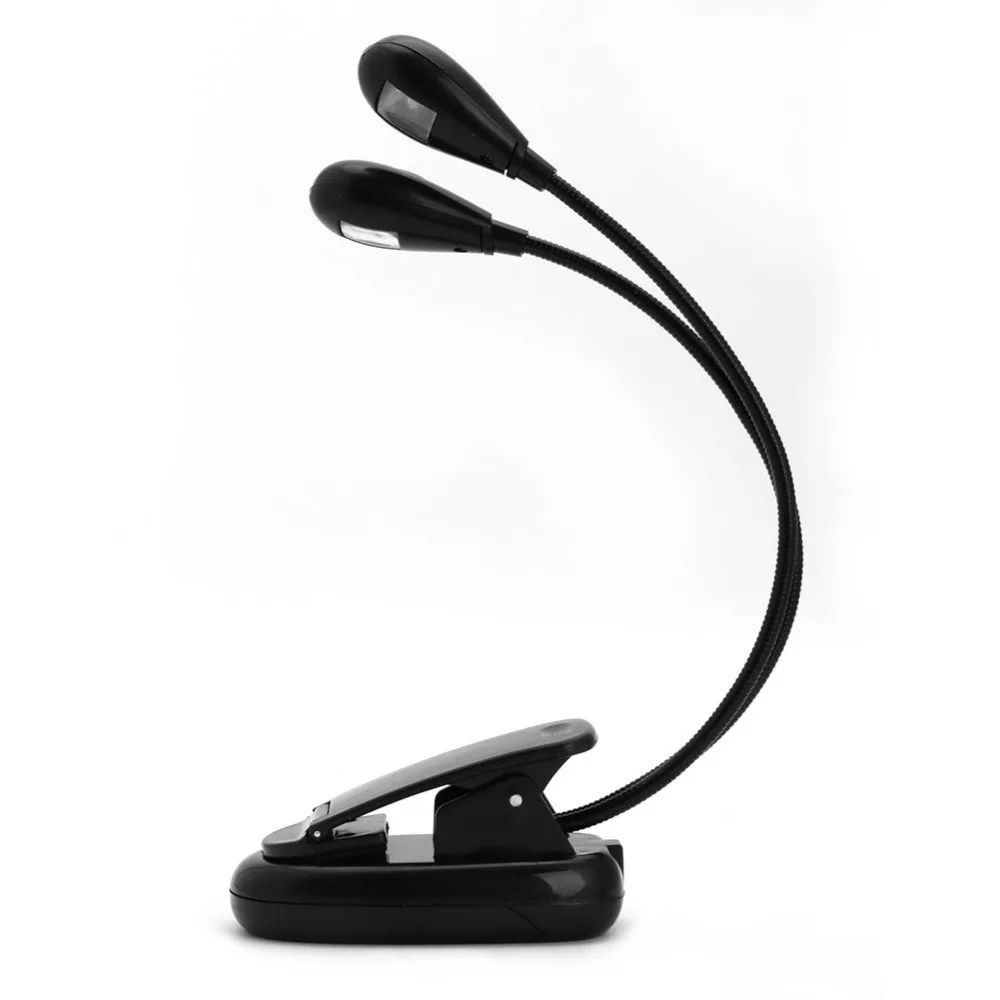 Clip On LED Light Book Braccio Lampada di Lettura Del Computer Portatile Music Stand Tablet PC iPad Travel