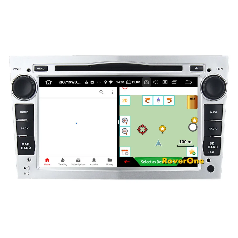 Best RoverOne For Opel Combo Vauxhall Astra H G J Antara Vectra Android 9.0 Autoradio Car Multimedia Player GPS Navigation Head Unit 12