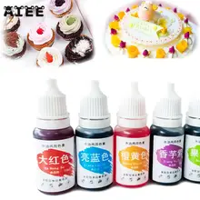 Aiee 1 шт. 10 мл Макарон крем пищевой цвет ing ингредиенты Торт Помадка выпечки торт съедобный цвет пигмент выпечки и кондитерские инструменты