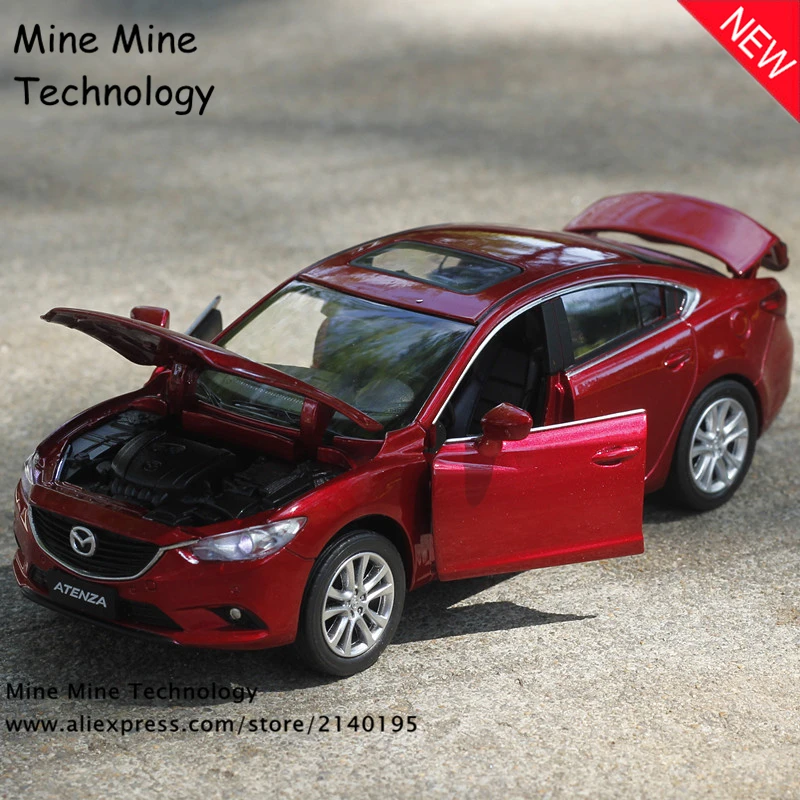 Double Horses 1 32 free shipping Mazda ATENZA Alloy Diecast Car Model Pull Back Toy Car