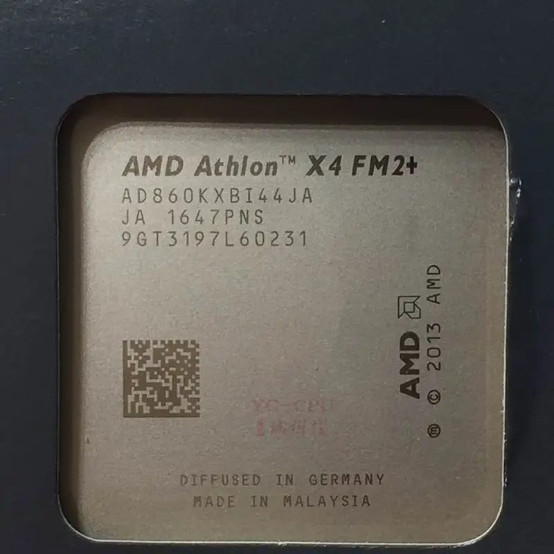 Процессор AMD Athlon X4 860K cpu в штучной упаковке с радиатором FM2+ четырехъядерный процессор 3,7 ГГц/4 м/95 Вт настольный процессор AD860KXBI44JC