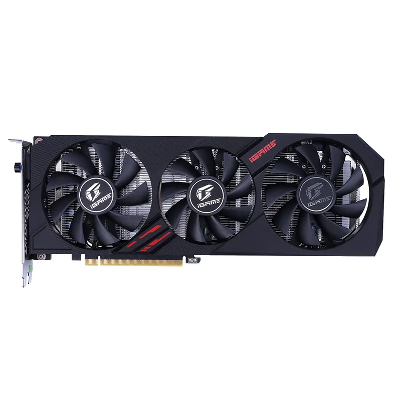 Красочная игровая видеокарта iGame GeForce GTX 1660 Ti Ultra 6G 6GB 192bit GDDR6 1845Mhz PCI-EX16 3,0 HDMI для ПК