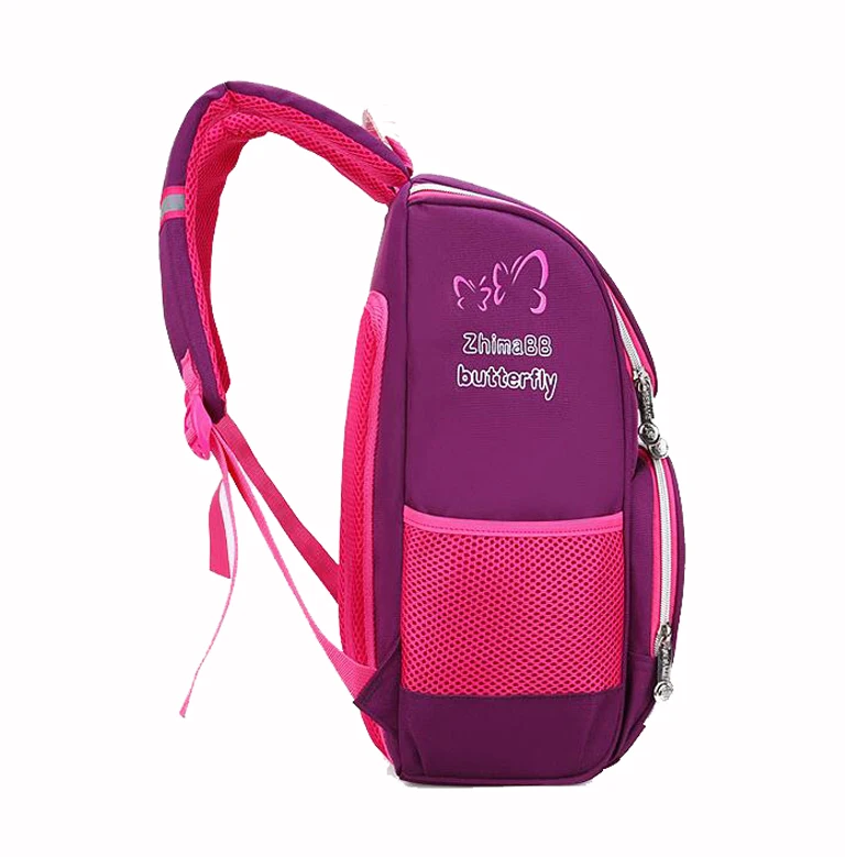 Детские школьные сумки, набор для девочек и мальчиков, ортопедический рюкзак, мультяшная бабочка, автомобиль, школьная сумка, детский Ранец, рюкзак Mochila
