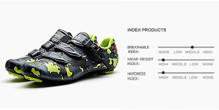 Santic Road Cycling Shoes Carbon Fiber Bike Shoes Men Professional Athletic Racing Team Sneakers Breathable Outdoor Sports Shoes