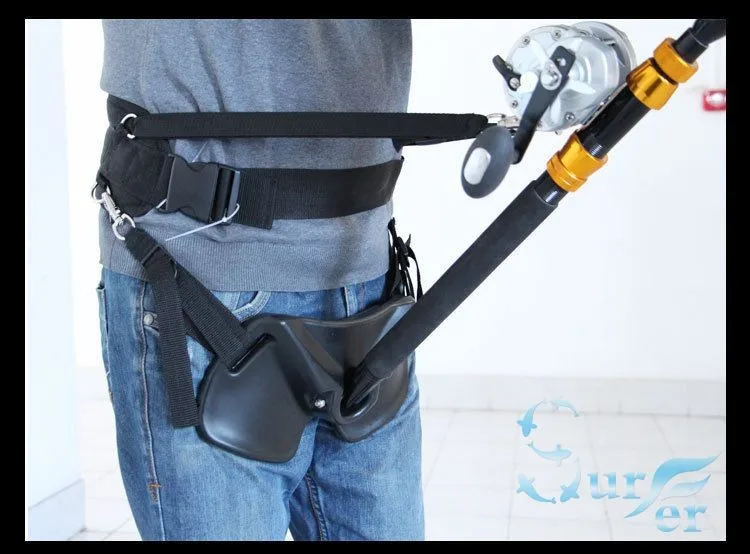 Ceinture De Maintien De Canne À Pêche Réglable Pour Surf Casting Kayak