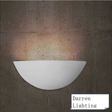 Креативный минималистичный прикроватный гипсовый настенный светильник