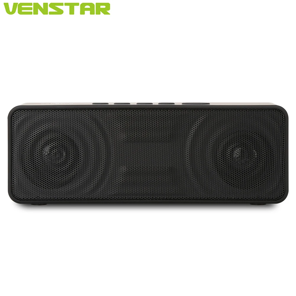 VENSTAR S207 Mini Bluetooth Беспроводной Динамик Встроенный 10 Вт Мощный сабвуфер 2800 мАч