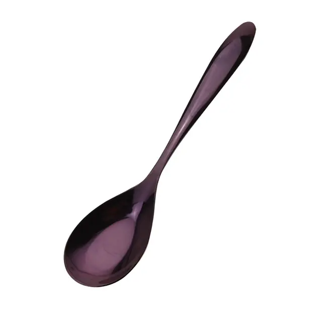Buy Stainless Steel Flat Spoon Large Serving Spoons
