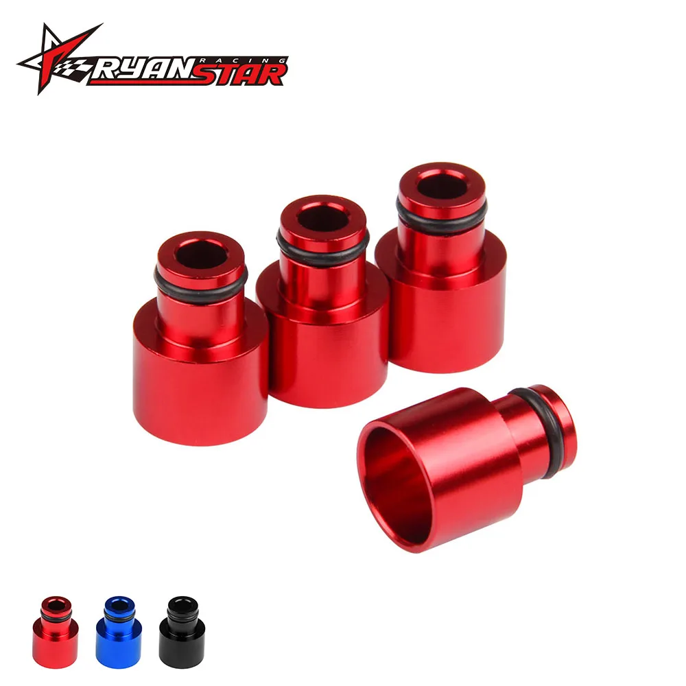

Racing Fuel Injector Top Hats Adapters RDX Injectors to B16 B18 D16Z D16Y 4pcs