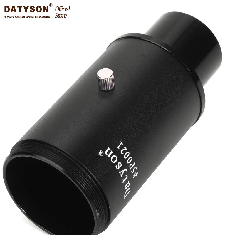 Datyson Fully Metal 1.25 T-Adapter & DSLR Camera Photography Dedicated CA1 Sleeve Extended Cylinder M42 Thread for Telescope 