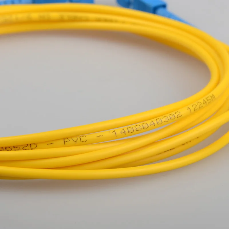 SC к волоконно оптический перемычка UPC одномодовый 9/125um Simplex 3 5 10 15 20 m ftth Фабричный