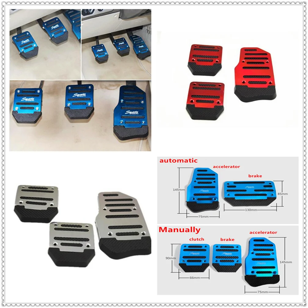 

Car Manual automatic Transmission Non-Slip metal Pedal Cover for Audi Q3 Q5 SQ5 Q7 A1 A3 A4 A4L A5 A6 A6L A7 A8 S5 S6 S7