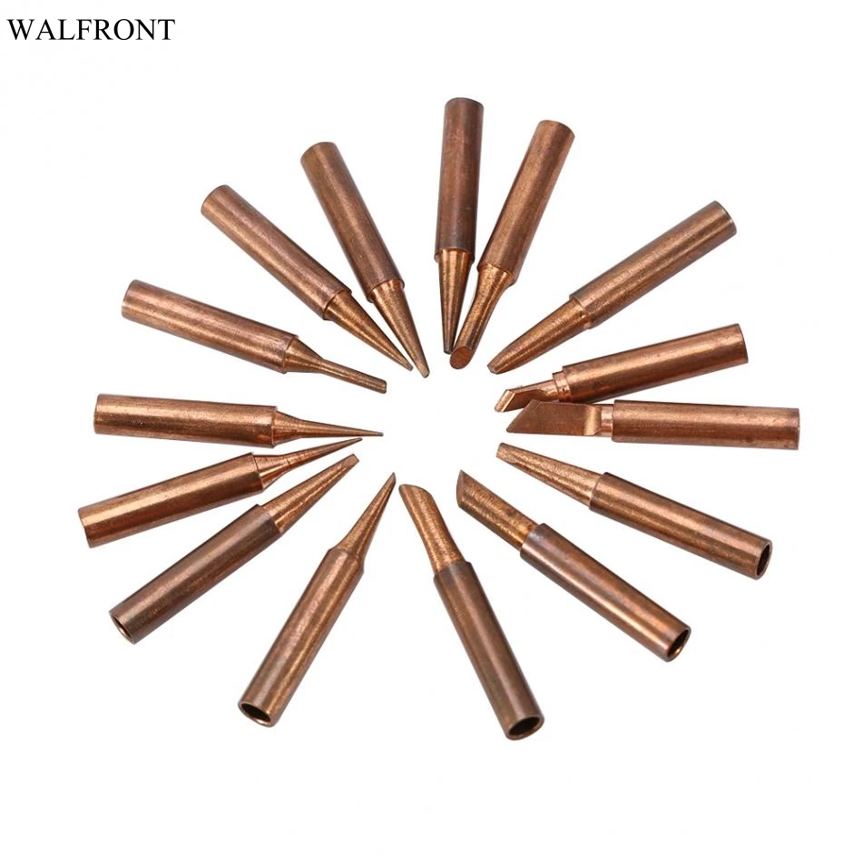 15 Pcs/lot Copper Soldering Tip Lead free Copper Solder Tips For