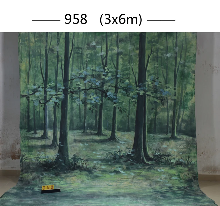 

2017 new10ft*20ft Hand Painted Muslin scenic Backdrops for photography ,photo studio background backdrop958photography backdrops