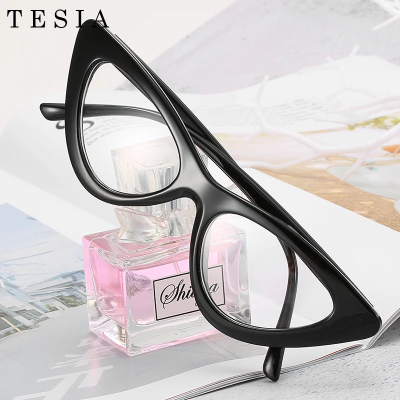 

Cat Eye Myopia Clear Glasses Frame Women Designer Eyeglasses For Sight Optical Frames Black Red Pink Nerd Glasses Oculos De Grau