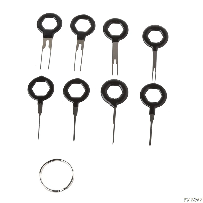 8 Pcs Car Electrical Terminal Remover Key Pin Wire Extraction Pick
