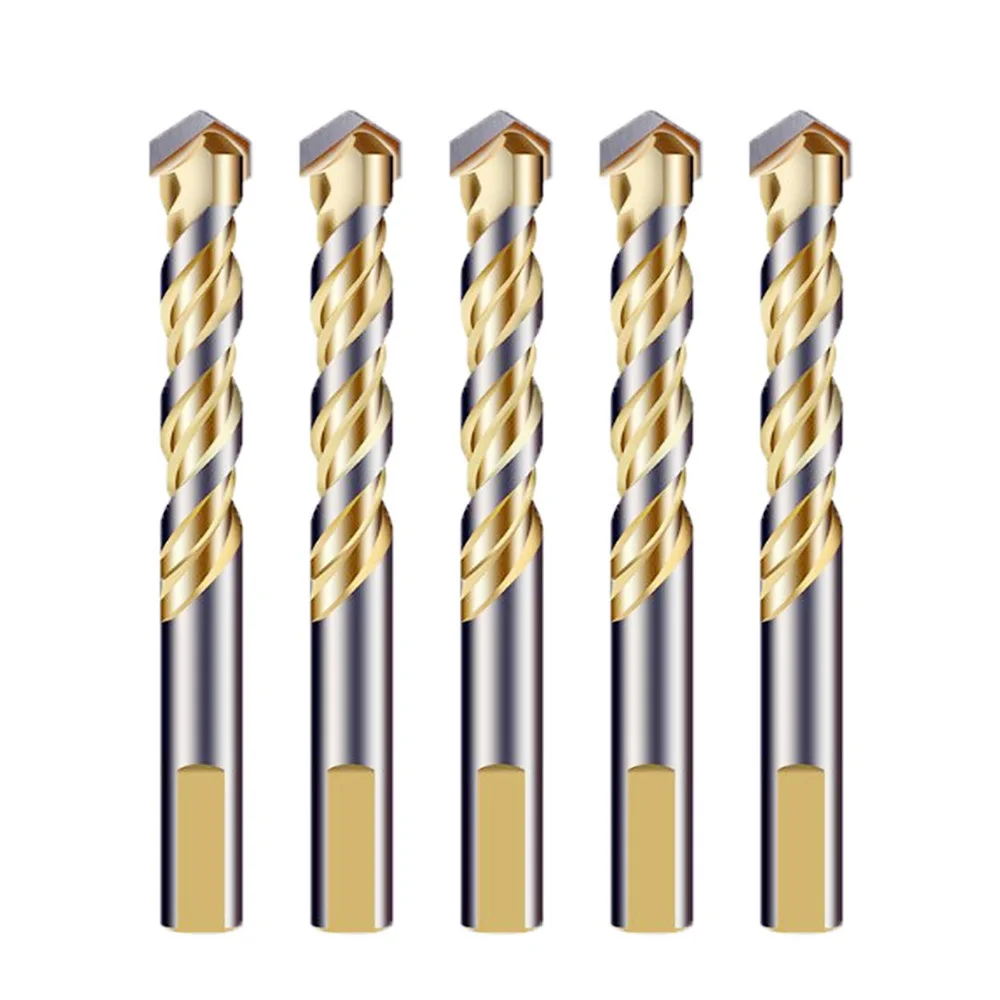 Multi-Material Drill Bit Set for Tile Wall Mirror and Ceramic Tile on Concrete and Brick Wall