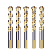 Multi-Material Drill Bit Set for Tile Wall Mirror and Ceramic Tile on Concrete and Brick Wall