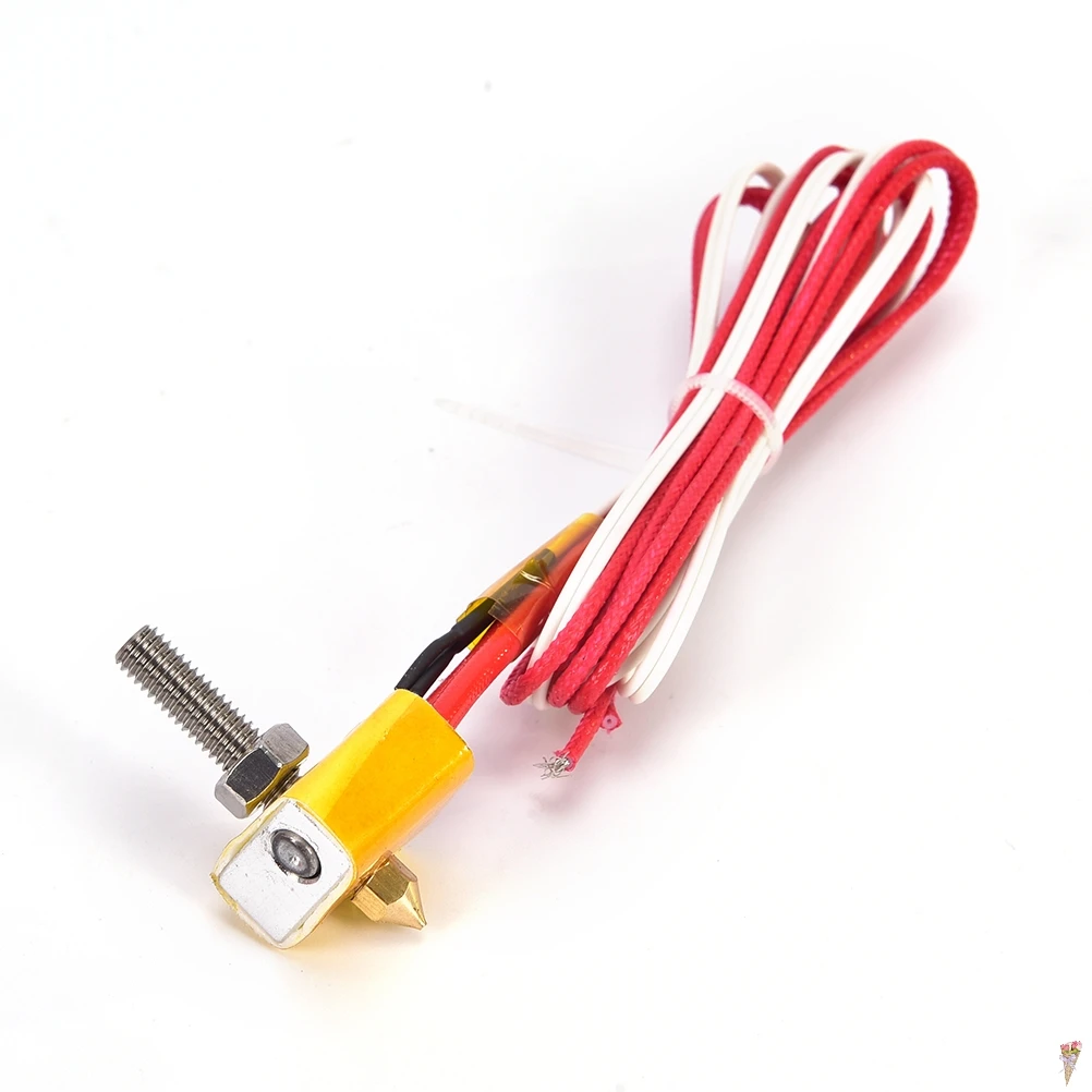 DIY Hotend набор сопла горло экструдера нагреватель 1 75 мм/0 4 мм Экструдер Блок для Anet A2