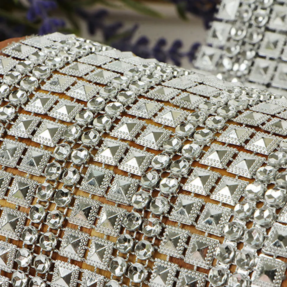 1 ярд сверкающие стразы Алмазная сетка оберточная лента с кристаллами стразами аксессуары для свадебной вечеринки домашний декор высокое качество