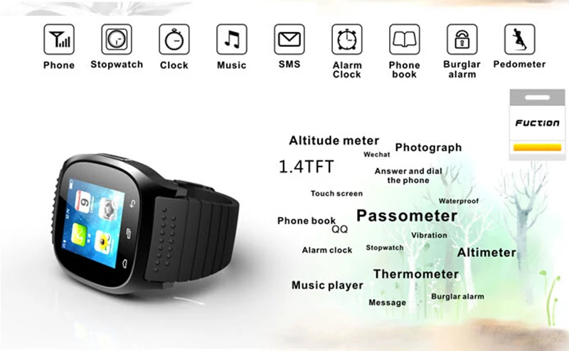 1,54 дюймов M26 Bluetooth Смарт-часы повседневные водонепроницаемые Смарт-часы светодиодный дисплей Android телефон ответ или набор звонков hands-free