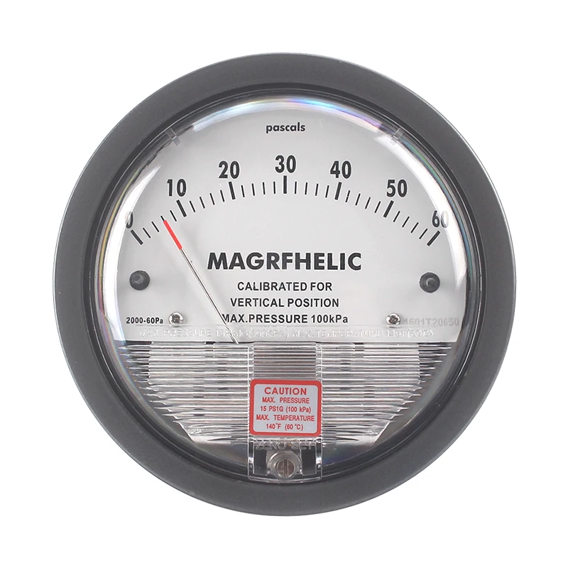 

Micro Differential Pressure Gauge differential meter differential pressure negative pressure meter BarometerTE2000/-2~+2kPA