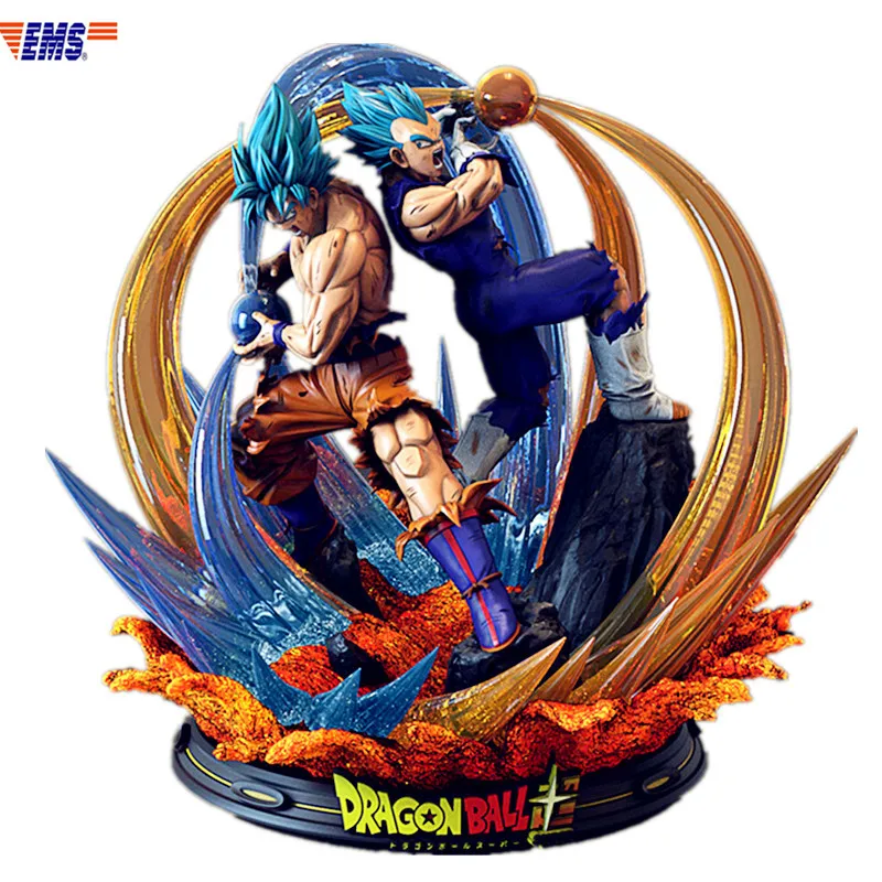 

Presale Dragon Ball Super Blue Goku & Super Blue Vegeta Joint Operations Resin Statue Model (Delivery Period: 60 Days) X450