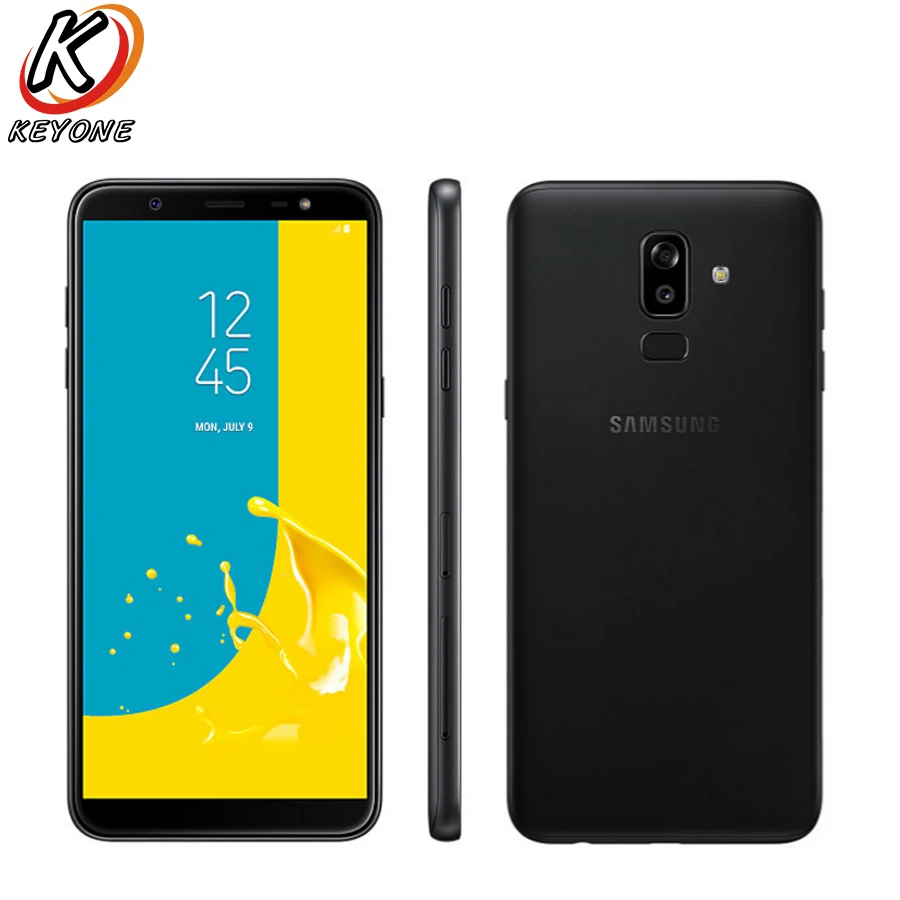 Мобильный телефон samsung Galaxy J8 J810Y-DS, 4G LTE, 6,0 дюймов, 3 Гб ОЗУ, 32 Гб ПЗУ, четыре ядра, 1,8 ГГц, двойная тыловая камера, две sim-карты