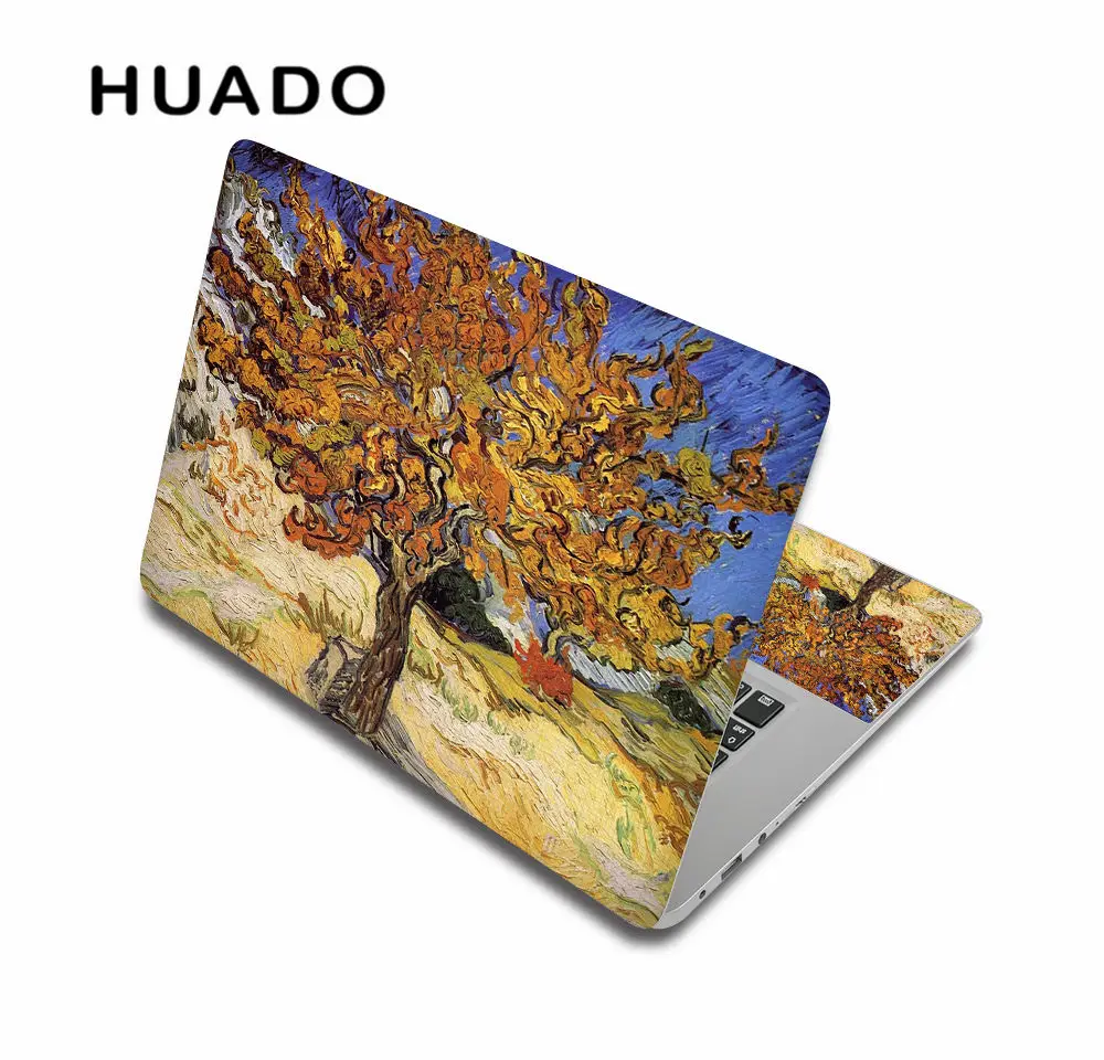 Oil painting waterproof notebook stickers for 15.6 15\
