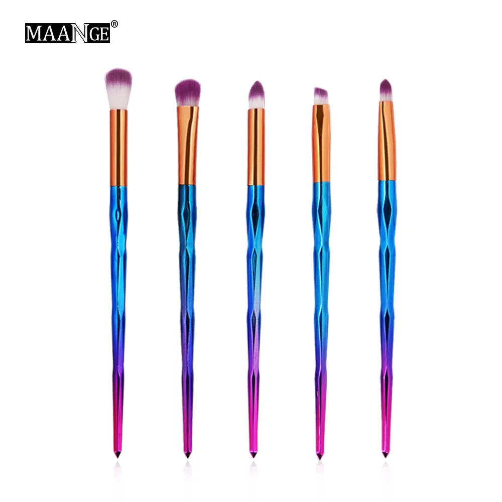 

2019 New Makeup Brush Set 5PCS Cosmetic Makeup Brush Lip Makeup Brush Eyeshadow Brush Pincel de maquiagem L58