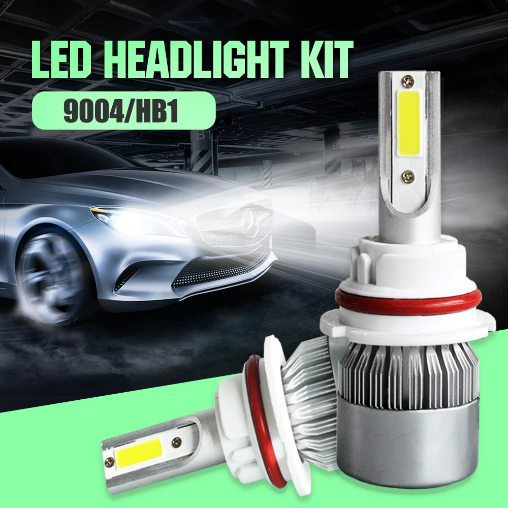 Super Bright Car LED Headlights COB LED Headlight H1 H4 H7 H8/H9/H11 H1