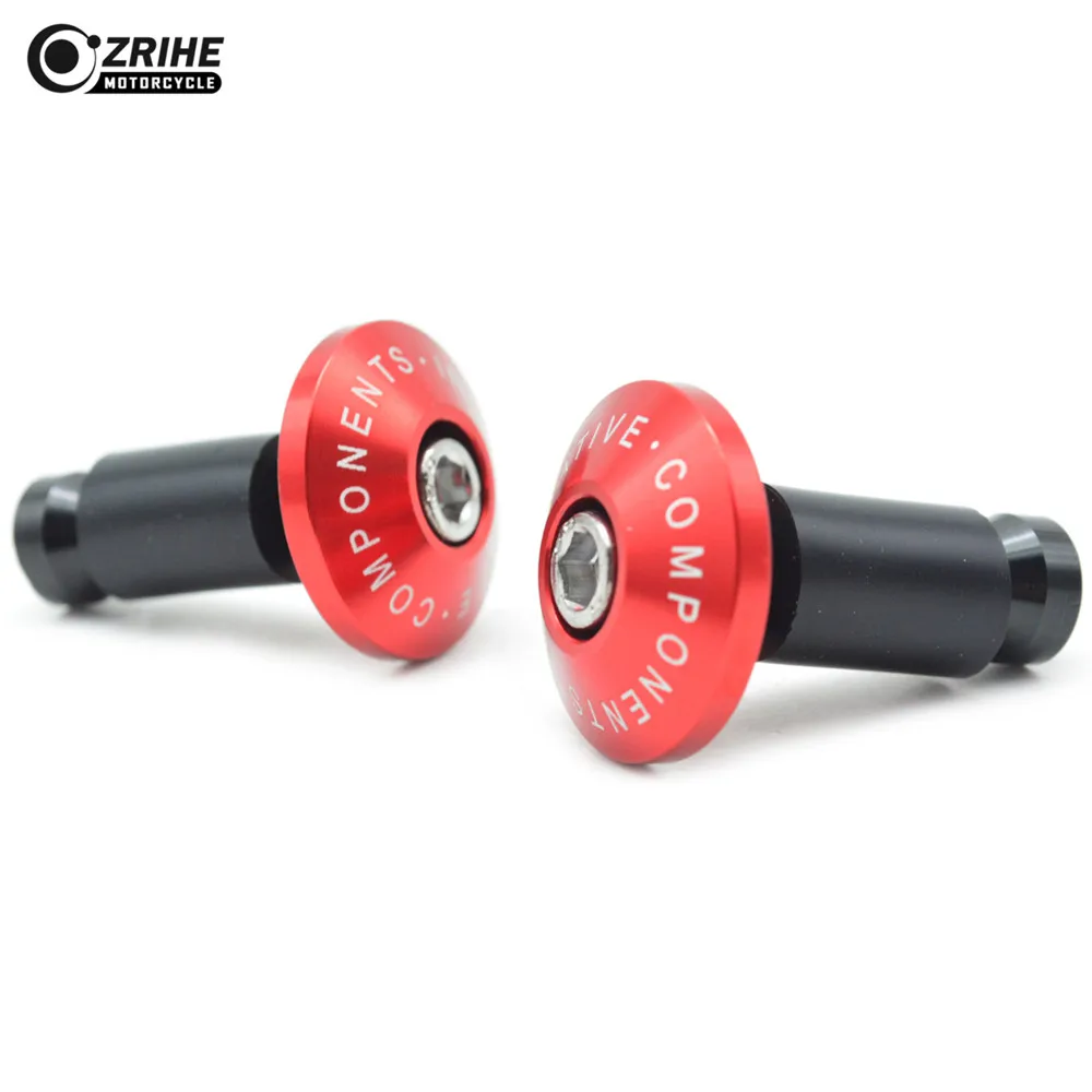 Motorcycle Handlebar Grips Bar Ends Slider 7/8