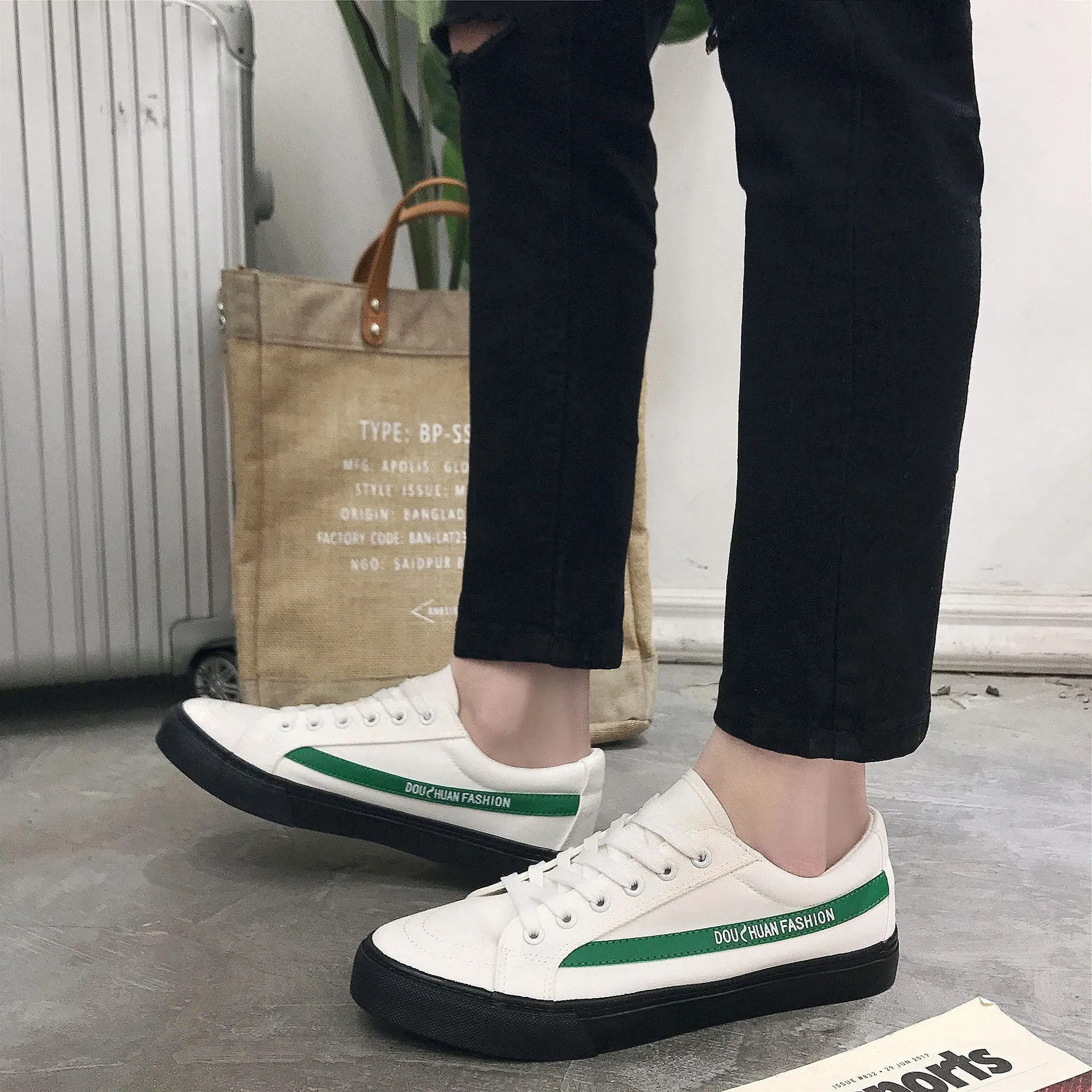 2019 الشباب الأزياء عارضة الكلاسيكية أحذية رجالي Zapatos هومبر Sapatos مريحة تنفس تزلج أحذية Zapatillas تزلج 2019 الشباب الأزياء عارضة الكلاسيكية أحذية رجالي Zapatos هومبر Sapatos مريحة تنفس تزلج أحذية Zapatillas تزلج