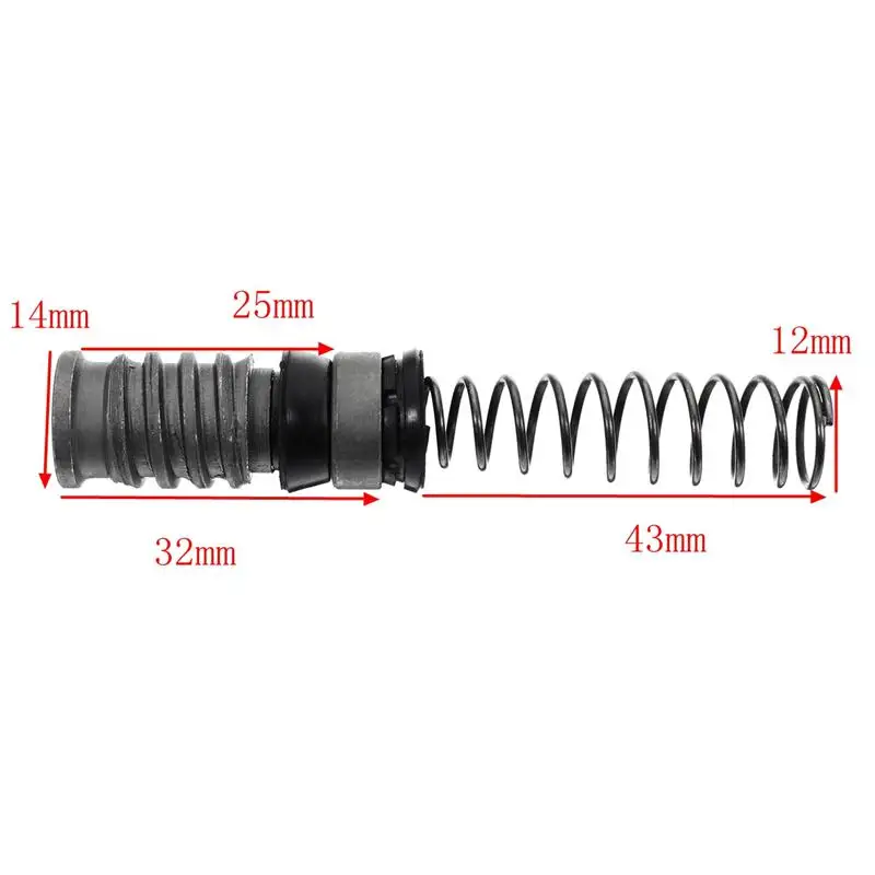 1 комплект мотоциклетный тормозной насос сцепления 14 мм поршневой поршень ремонтные комплекты главный цилиндр поршневые установки ремонт подходит для мотокросса/скутера