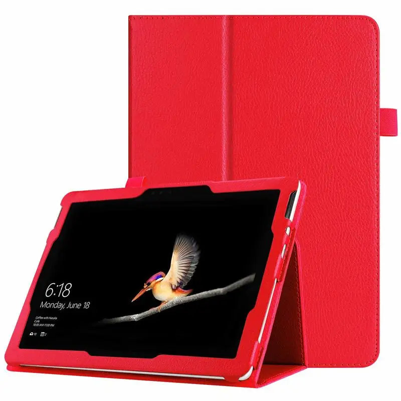 Чехол книжка Surface Go из высококачественной искусственной кожи с подставкой и