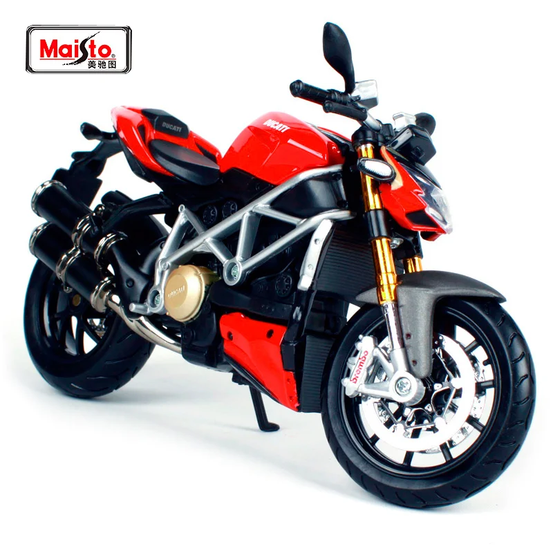 Мод Maisto 1:12 Ducati Модель мотоцикла и велосипеда Streetfighter бесплатная доставка 31197|maisto