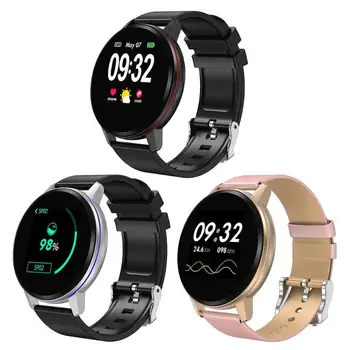 

S01 Touch Screen Heart Rate Blood Pressure IP67 Waterproof Smart Bracelet