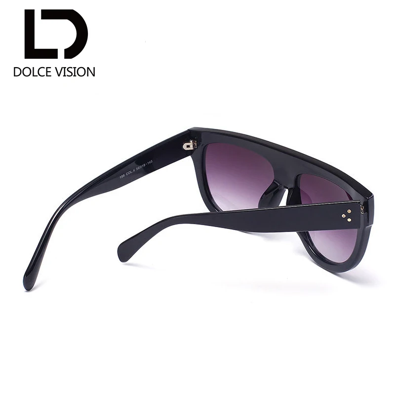 Женские солнцезащитные очки dolce&vision винтажные градиентные брендовые больших