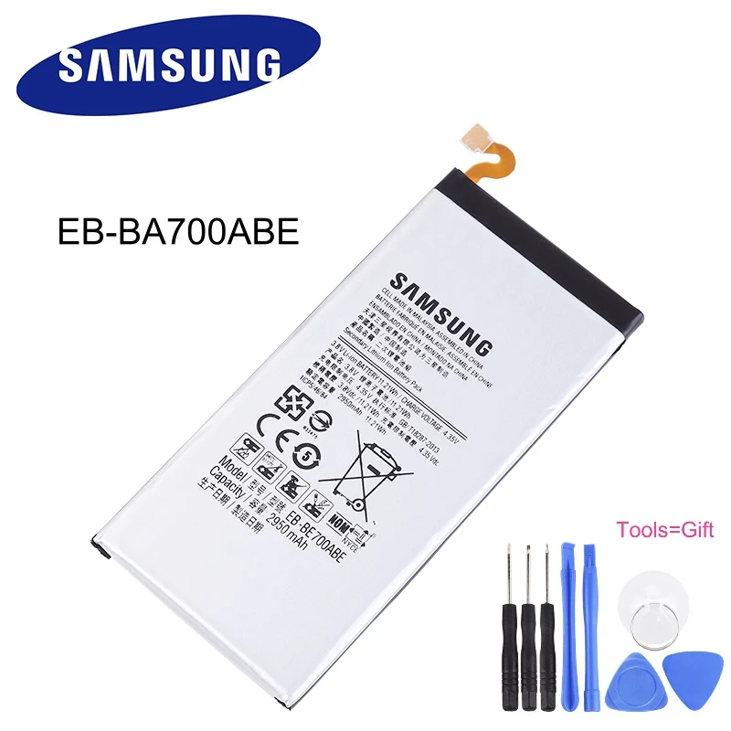 Eb Ba700abe 2600mah Battery For Samsung Galaxy A7 2015 A700 A700fd A700s A700l Replacement Battery Replacement Phone Battery Mobile Phone Batteries Aliexpress