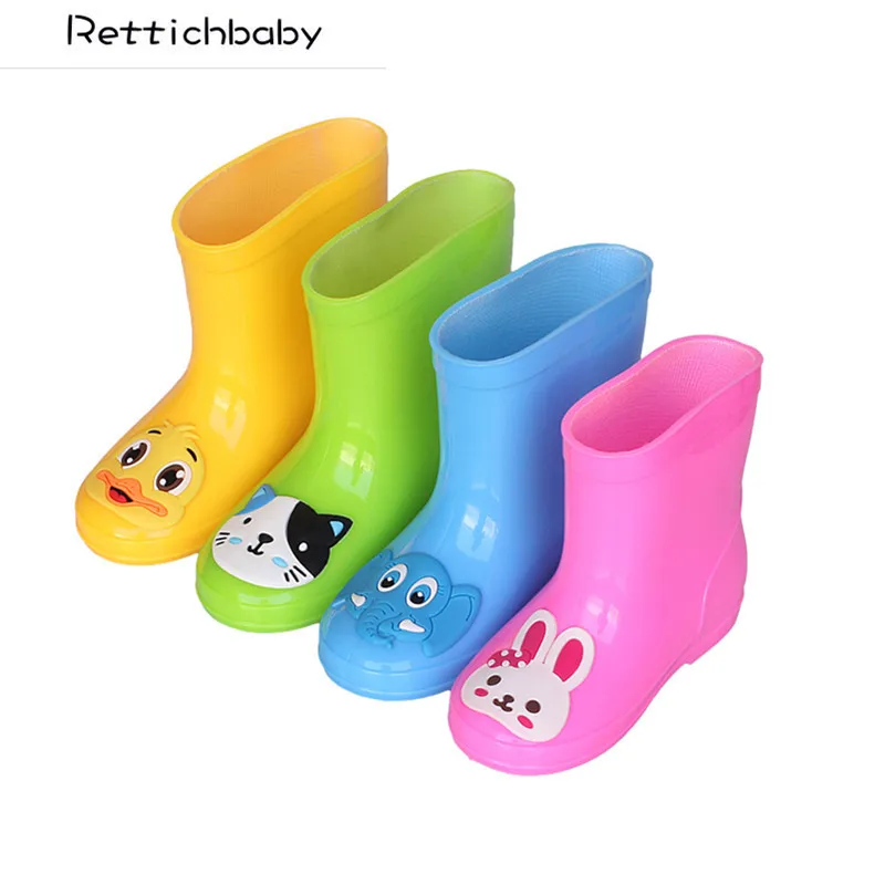 

Children Autumn Spring Winter Rain Boots Rubber Shoes Cute Animals Baby Boys Girls Boots Fashion Snow Boots Rain Shoes