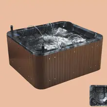 2090 мм плавательный бассейн гидромассажная Ванна акриловая гидромаска для серфинга мульти-люди спа NS2009