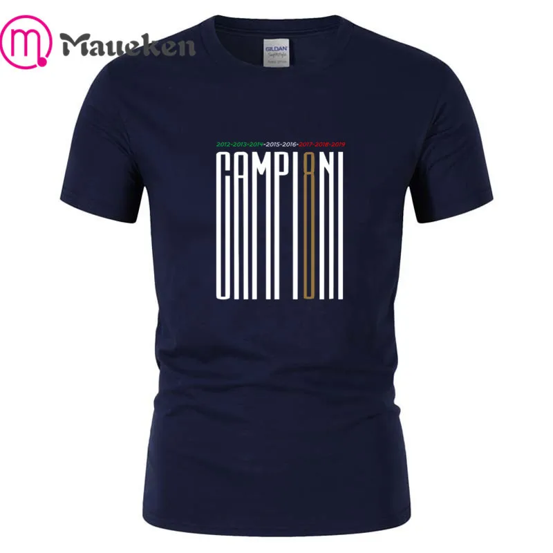 Футболка Cristiano cr7 ronaldo juve maglietta 8 Scudetto 37 Campione d'Italia Juve хлопковая футболка с