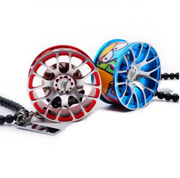

YooToBo Big size Car Tuning Wheel Rim Keychain Key Chain Auto Turbo JDM Keyring with disc brake HellaFlush Rear Mirror Pendent