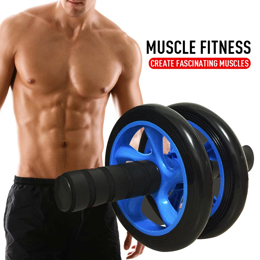 

Abdominal Muscle Wheel Machine Multi-Function Mute Abdominal Fitness Thin Waist Push-Ups Abdomen Roller Exercise Gym Equipment