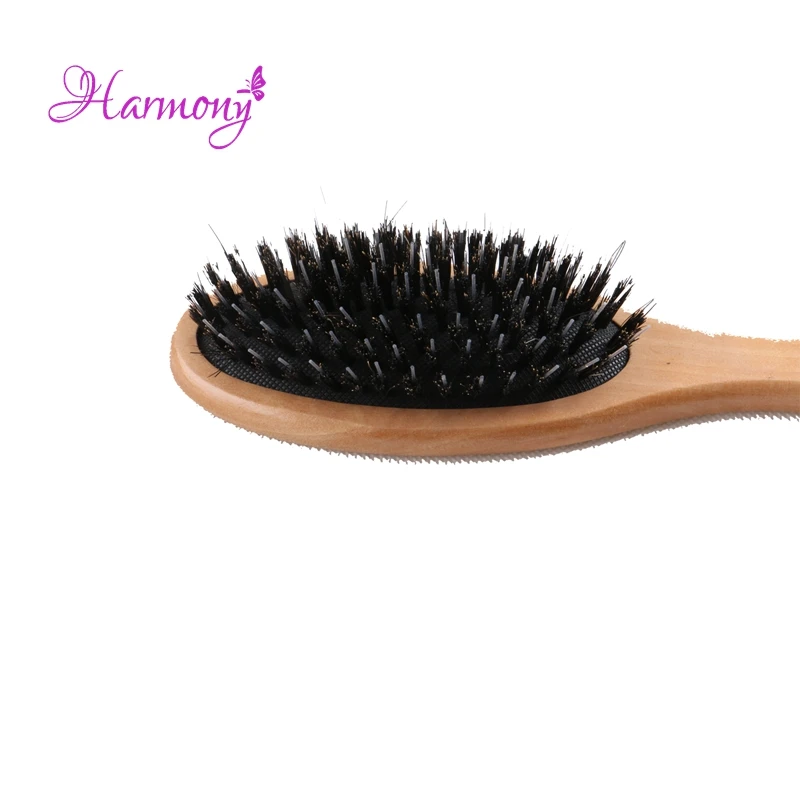 5pcs/lot Natural Varnish Wooden handle Boar Bristle Hair Brush, Hair Extensions Brush for Human Hair Extension 5pcs/lot Natural Varnish Wooden handle Boar Bristle Hair Brush, Hair Extensions Brush for Human Hair Extension