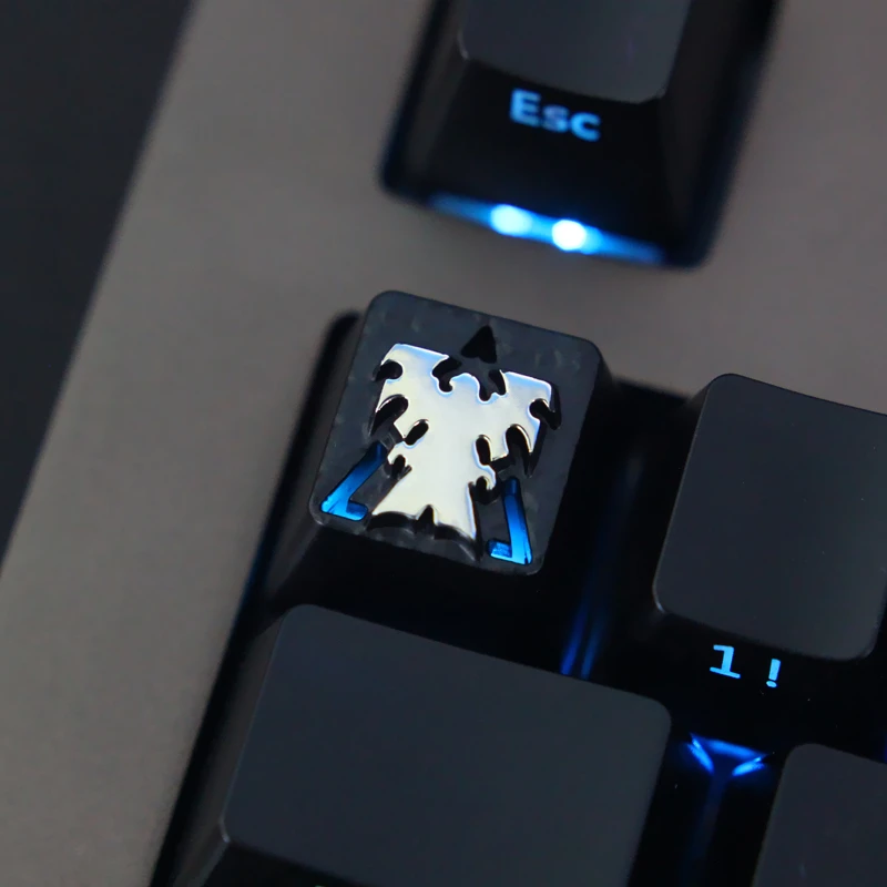 Заказной тисненый цинковый сплав keycap Для Игры Механическая клавиатура, высококачественный уникальный DIY для E