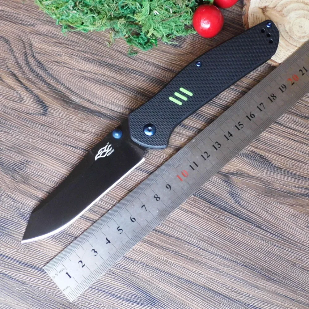 Складной нож Ganzo G7563 Firebird F7563 58 60HRC 440C G10 карманный Клинок с ручкой из углеродного